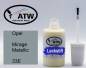 Preview: Opel, Mirage Metallic, 33E: 20ml Lackstift, von ATW Autoteile West.